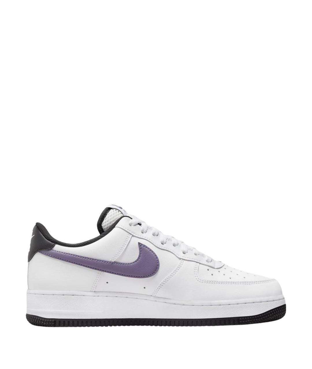 NIKE Белые кожаные низкие кроссовки / кеды, фото 1