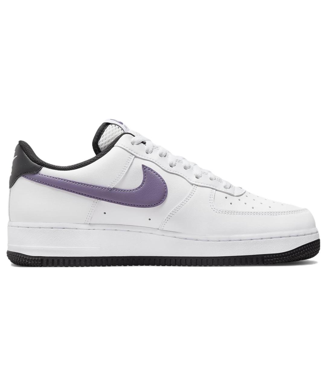NIKE Белые кожаные низкие кроссовки / кеды, фото 8
