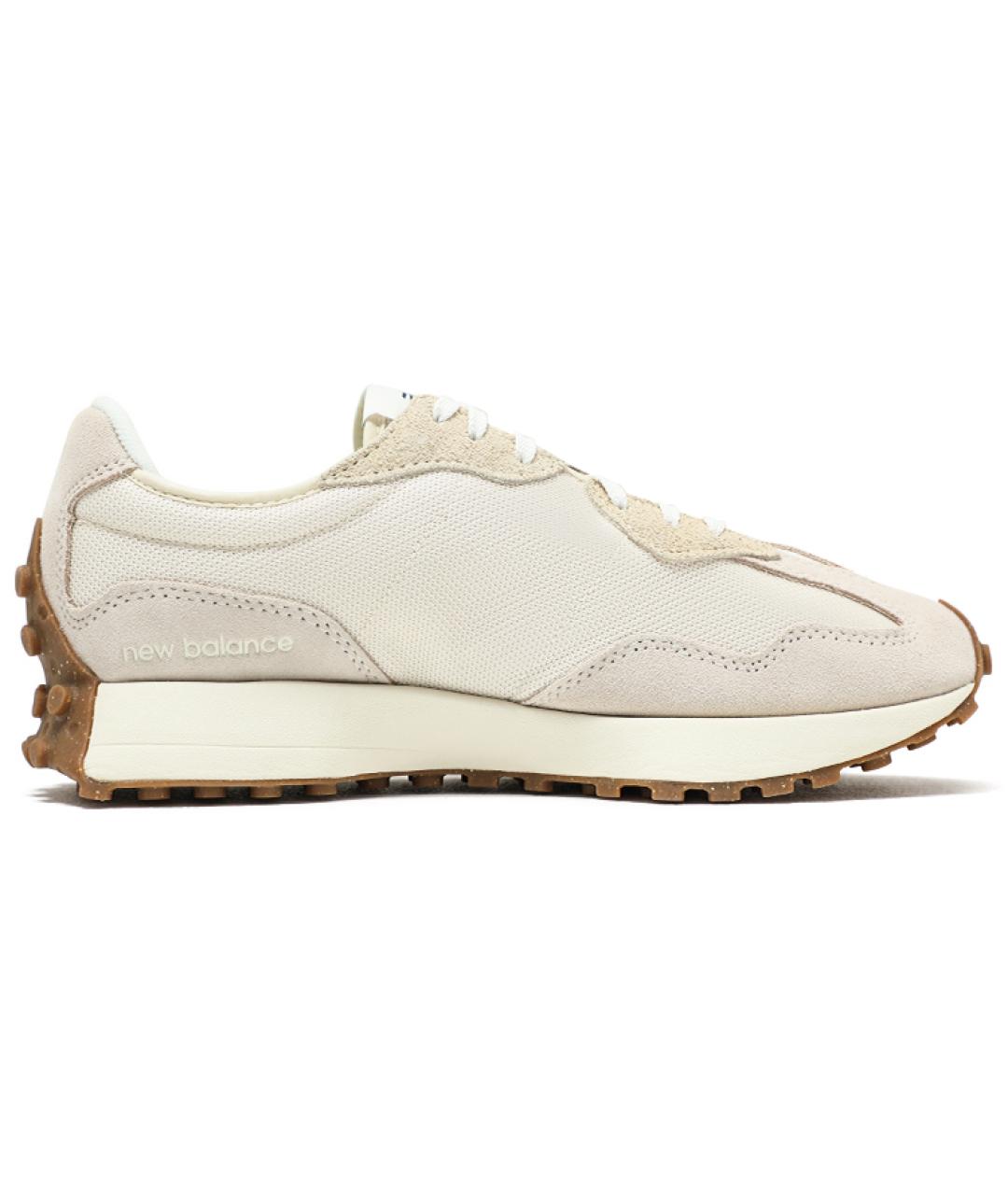 NEW BALANCE Бежевые кожаные кроссовки, фото 2