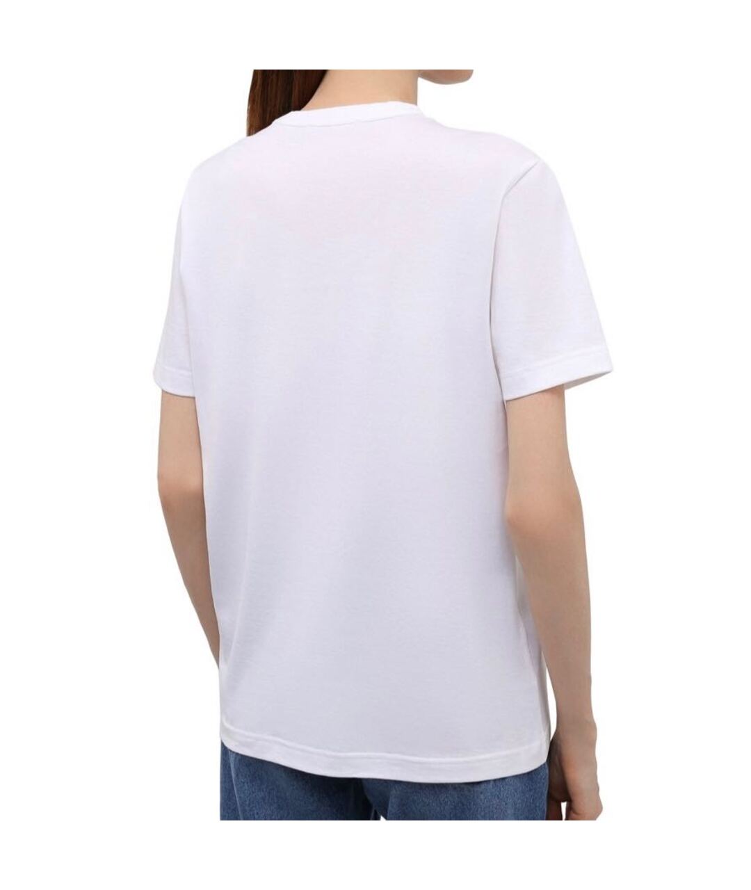 ACNE STUDIOS Белая хлопковая футболка, фото 3