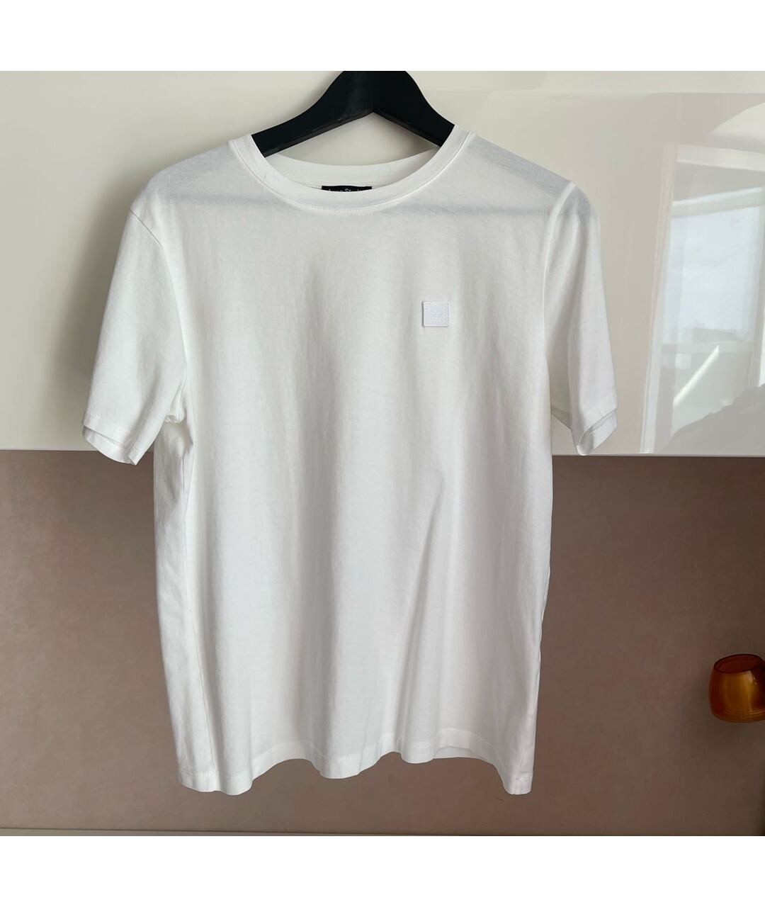 ACNE STUDIOS Белая хлопковая футболка, фото 4