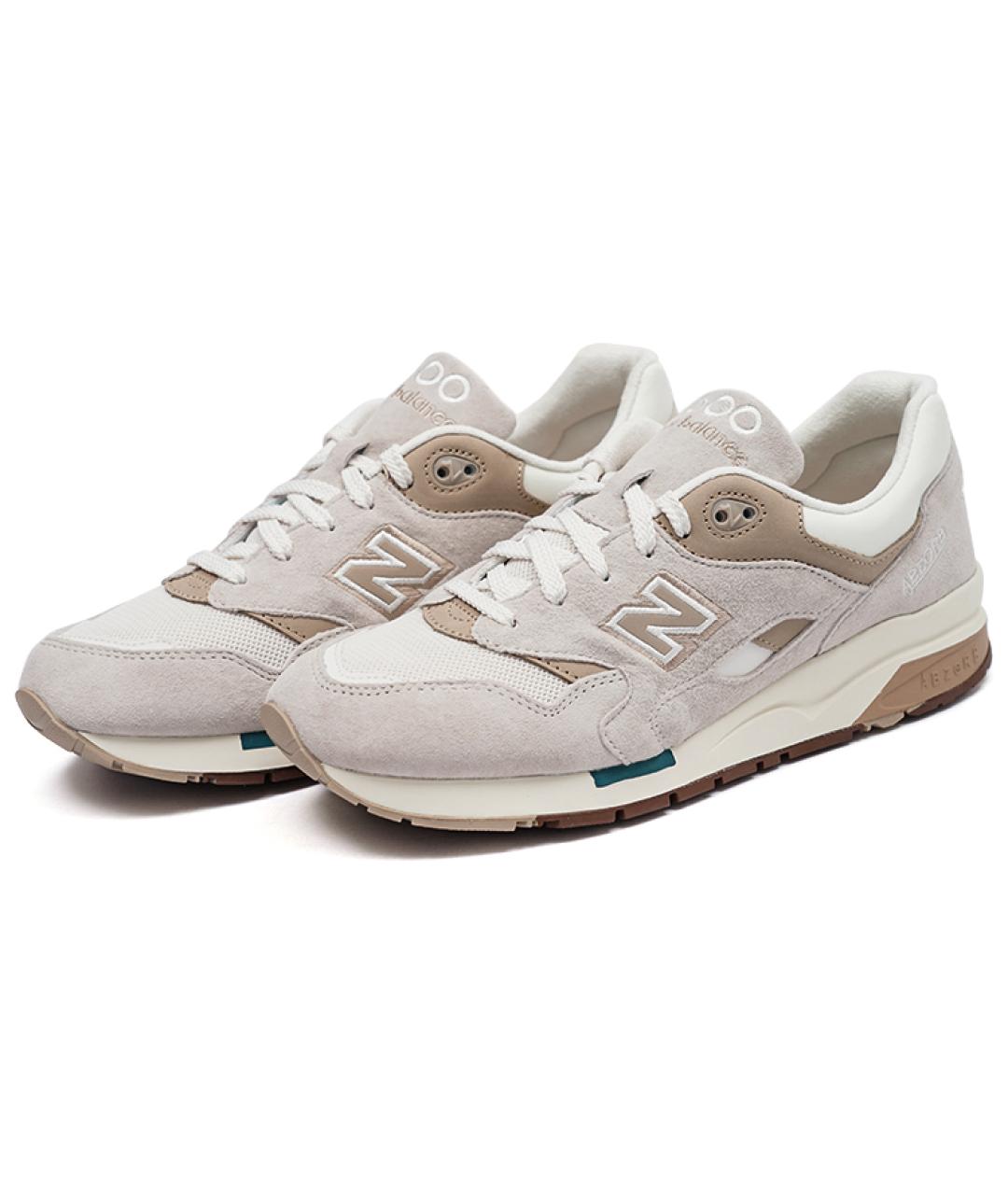 NEW BALANCE Бежевые низкие кроссовки / кеды, фото 3