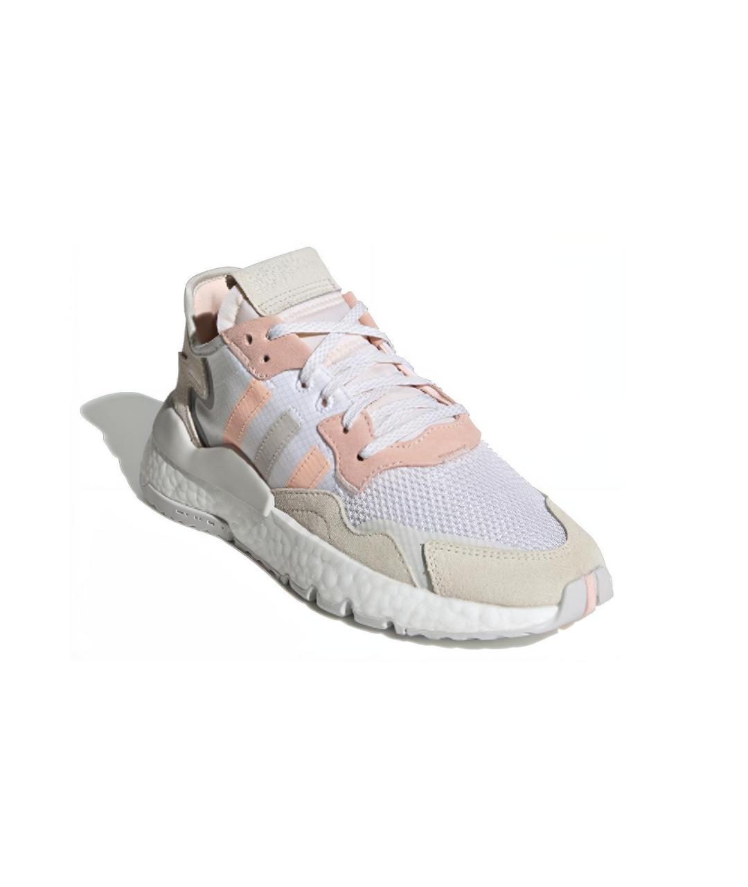 ADIDAS Бежевые кожаные кроссовки, фото 3