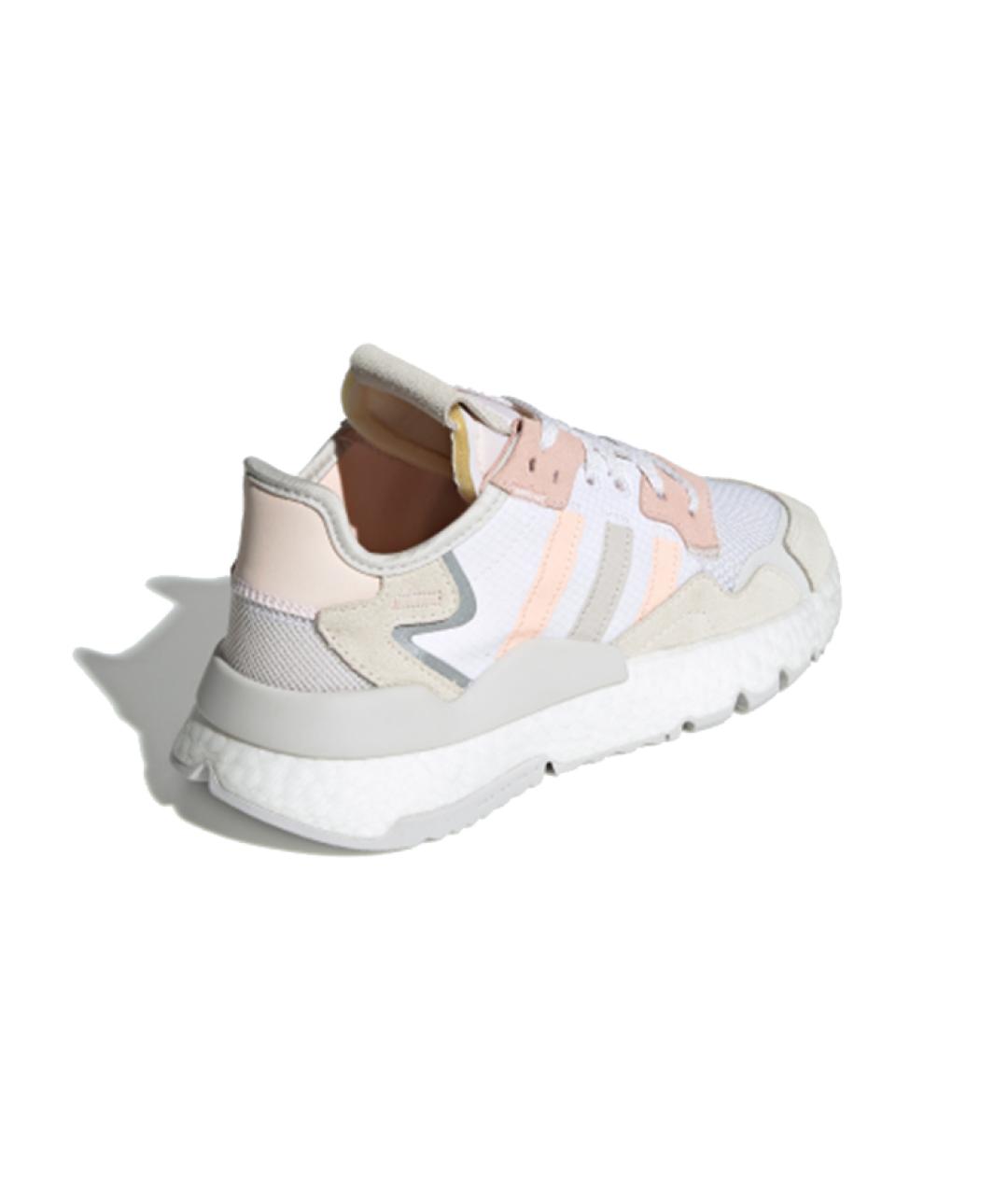ADIDAS Бежевые кожаные кроссовки, фото 4