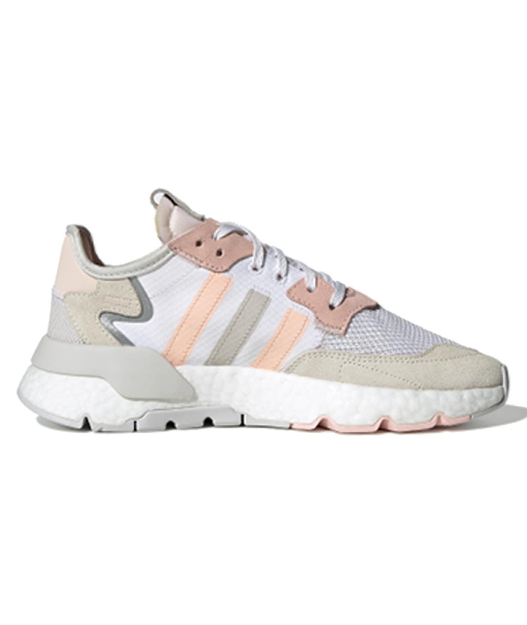 ADIDAS Бежевые кожаные кроссовки, фото 2