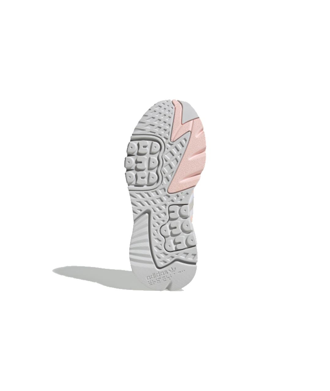 ADIDAS Бежевые кожаные кроссовки, фото 6