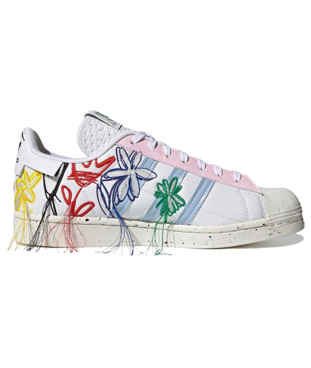 ADIDAS Мульти кожаные кроссовки, фото 2