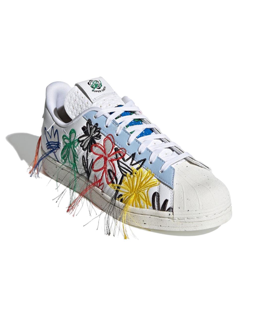 ADIDAS Мульти кожаные кроссовки, фото 3
