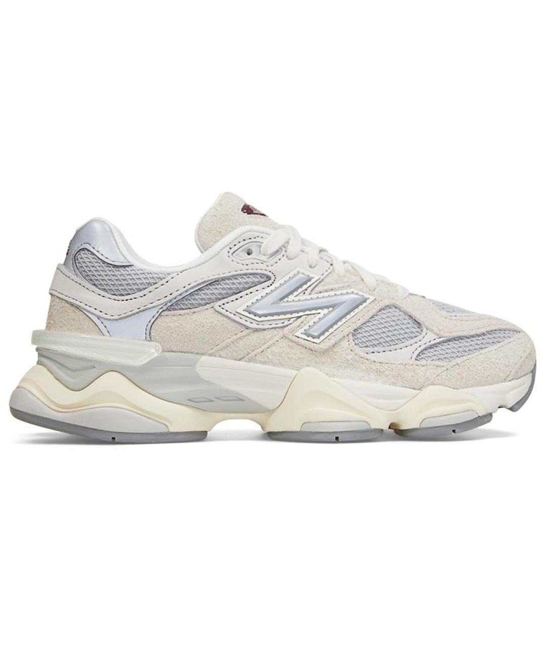 NEW BALANCE Серые замшевые кроссовки, фото 1