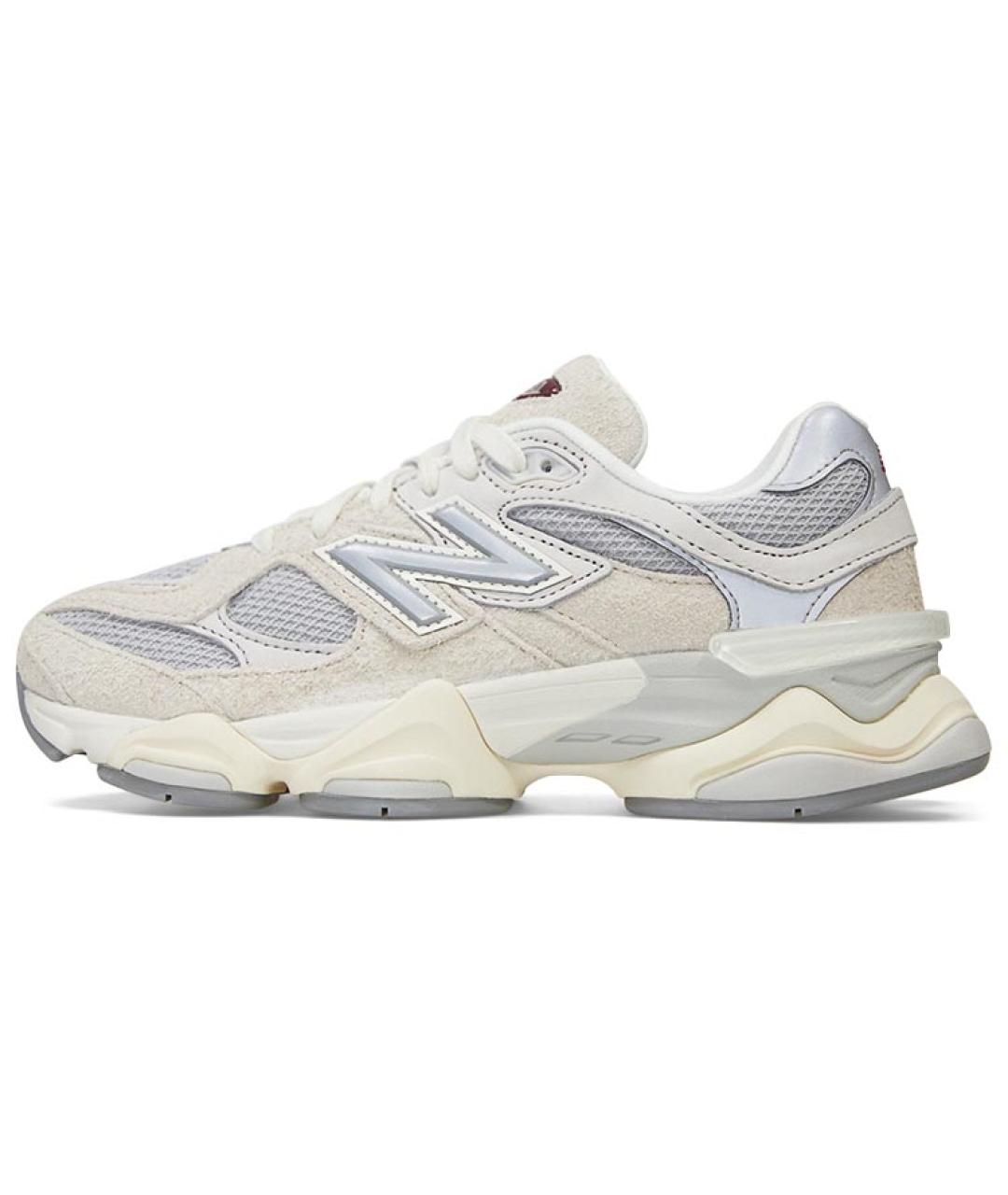 NEW BALANCE Серые замшевые кроссовки, фото 5