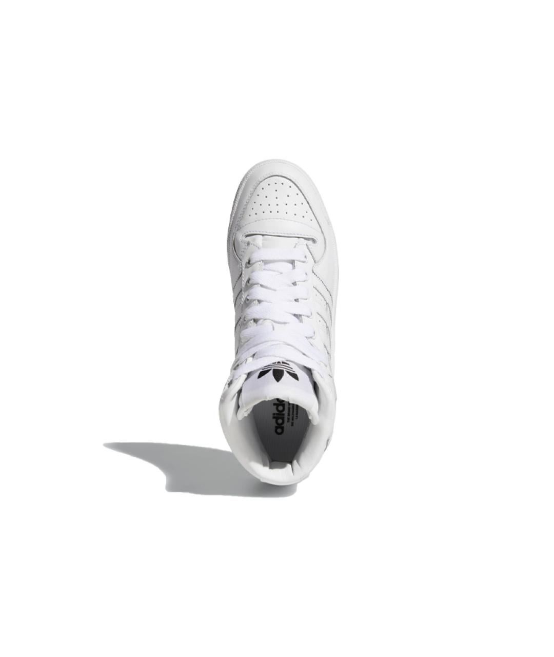 ADIDAS Белые кожаные кроссовки, фото 5