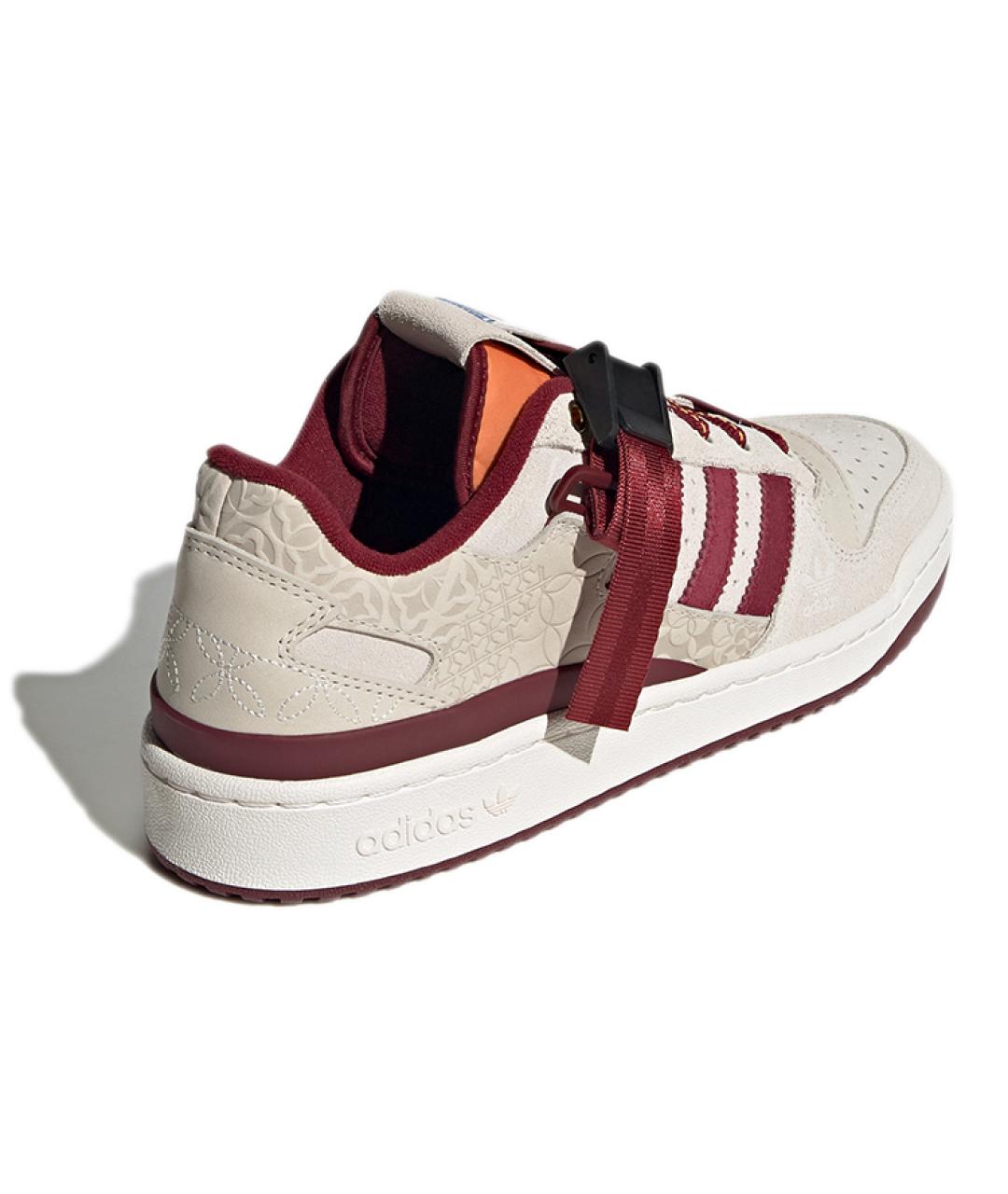 ADIDAS Бордовые кроссовки, фото 5