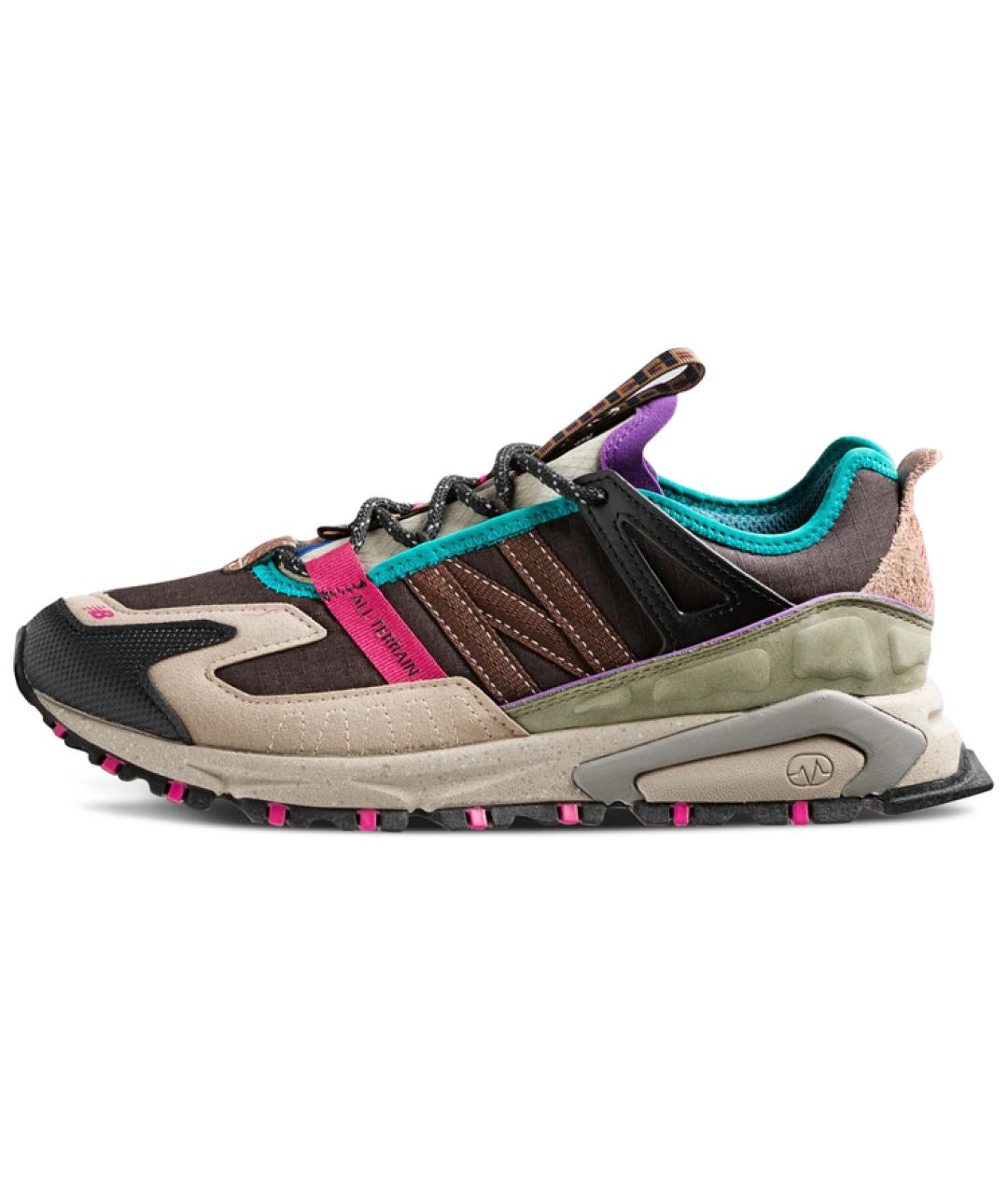 NEW BALANCE Мульти кожаные кроссовки, фото 4