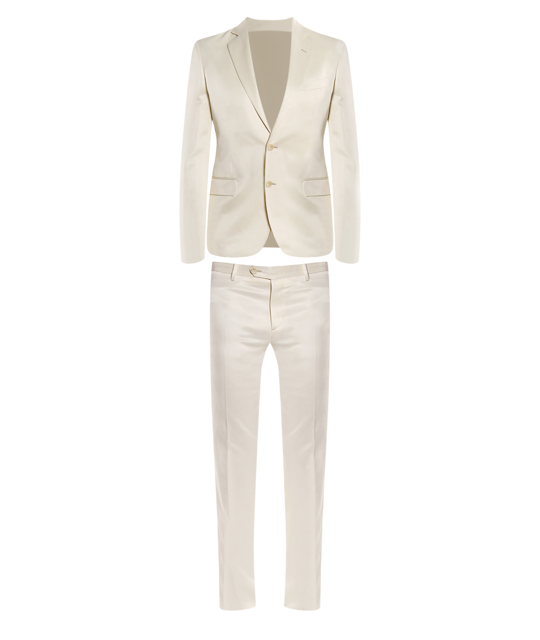 GIANFRANCO FERRE Белый повседневный костюм, фото 1