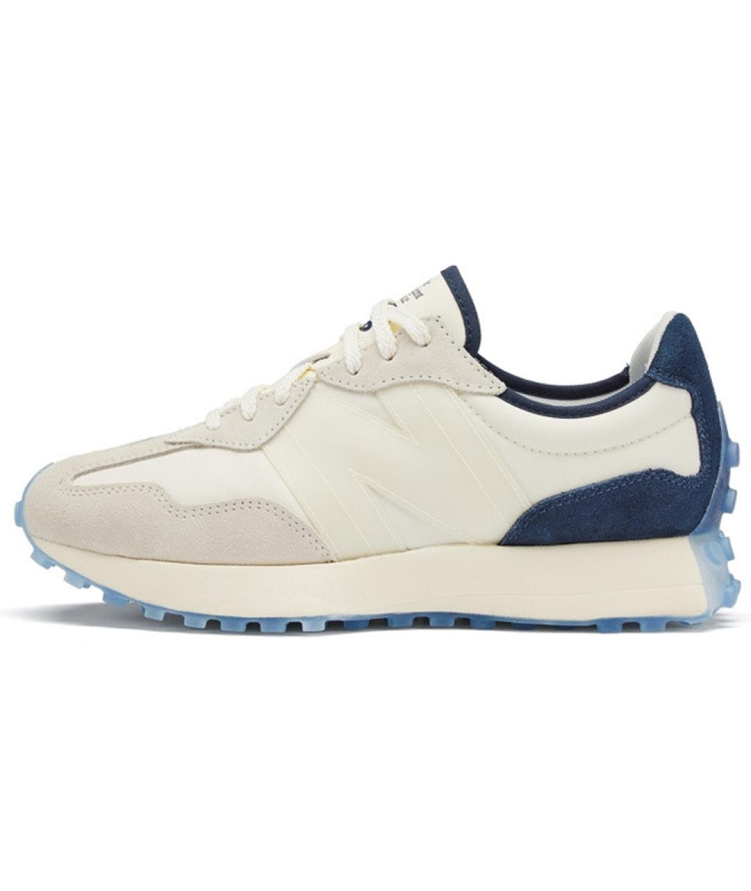 NEW BALANCE Бежевые кожаные кроссовки, фото 5