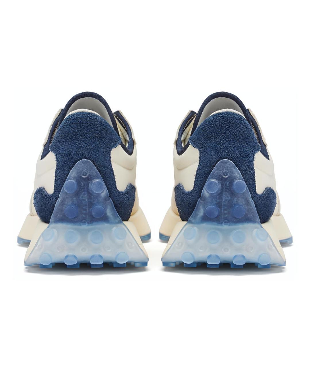 NEW BALANCE Бежевые кожаные кроссовки, фото 4
