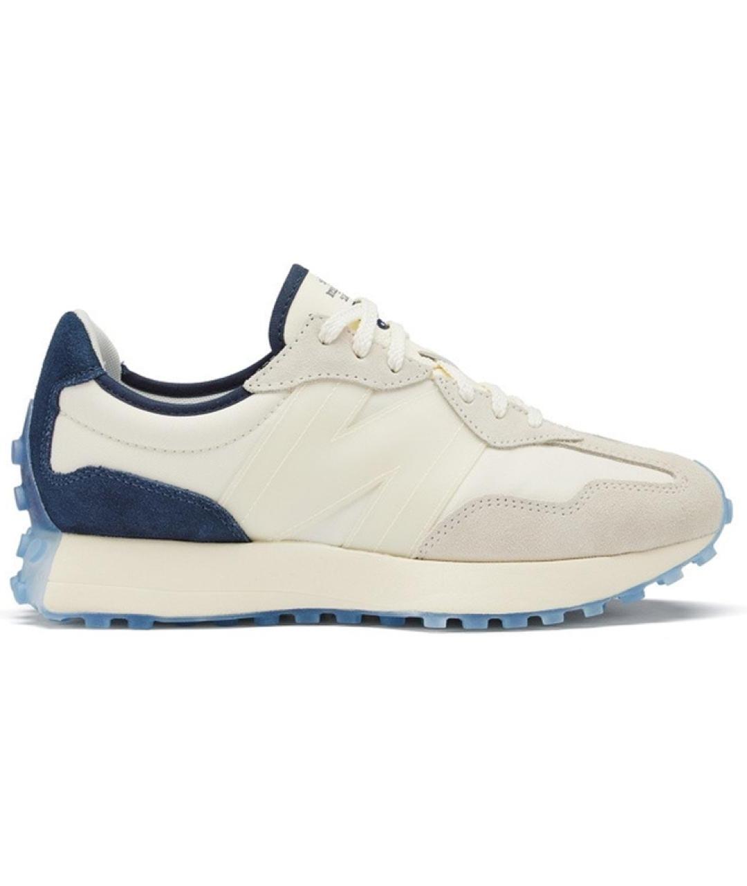 NEW BALANCE Бежевые кожаные кроссовки, фото 1