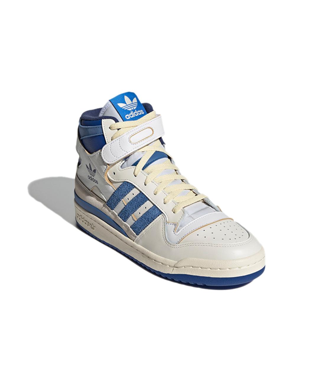ADIDAS Белые кожаные кроссовки, фото 3