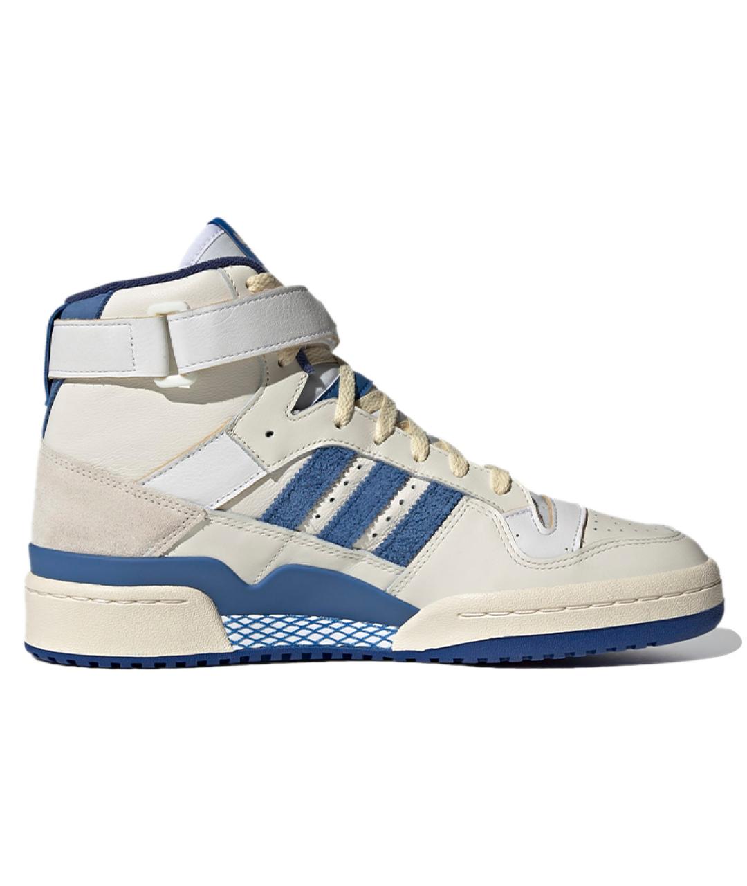 ADIDAS Белые кожаные кроссовки, фото 2
