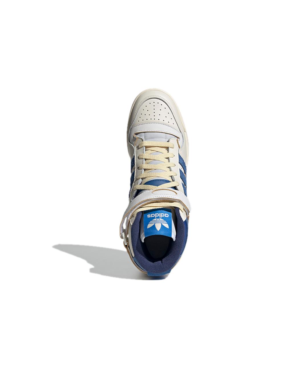 ADIDAS Белые кожаные кроссовки, фото 6