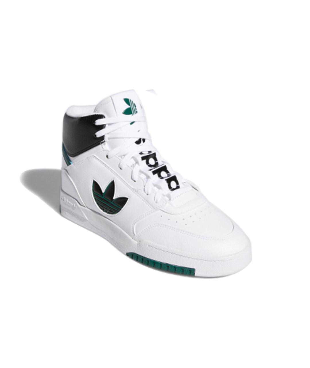 ADIDAS Белые кожаные кроссовки, фото 2