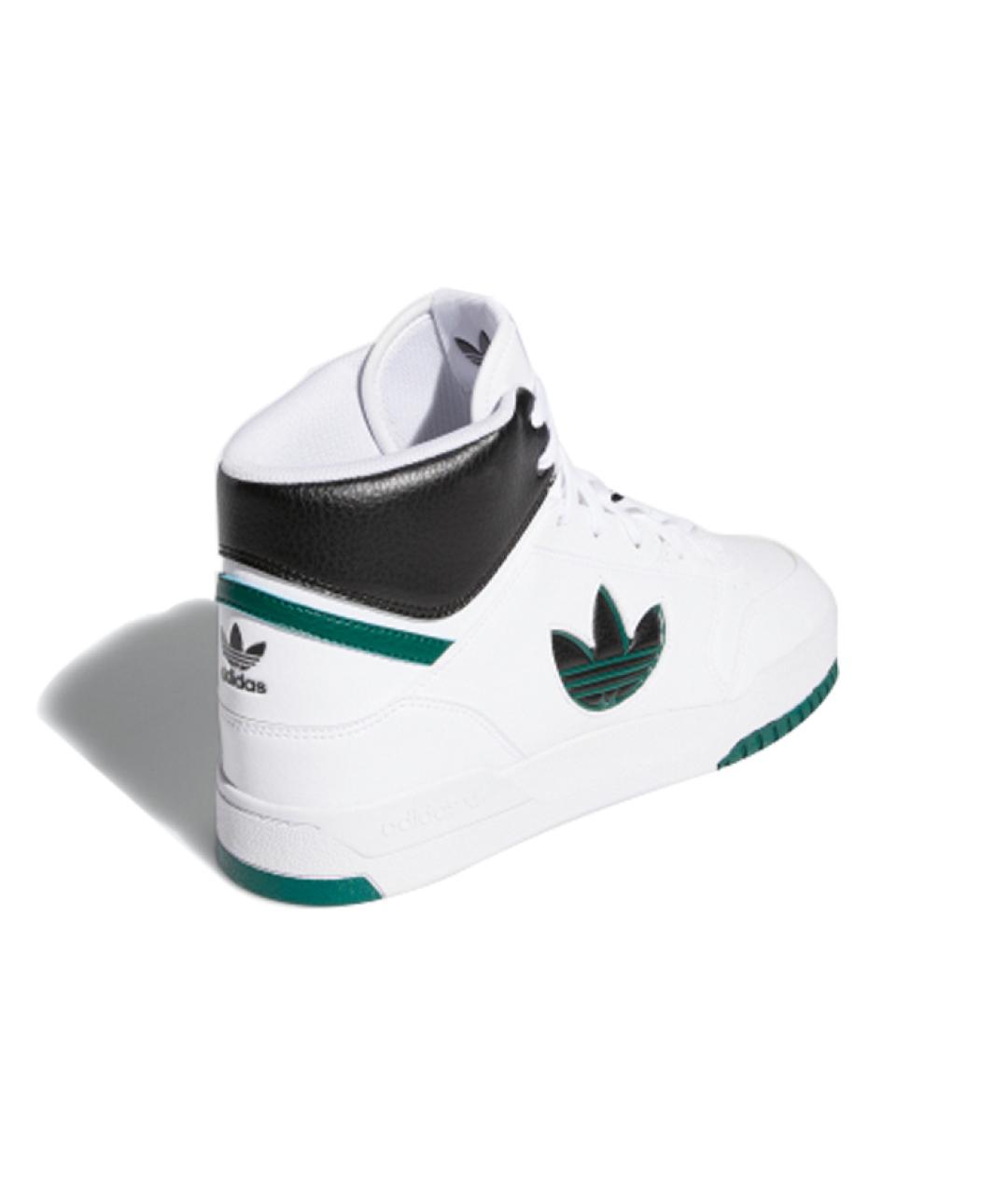 ADIDAS Белые кожаные кроссовки, фото 3