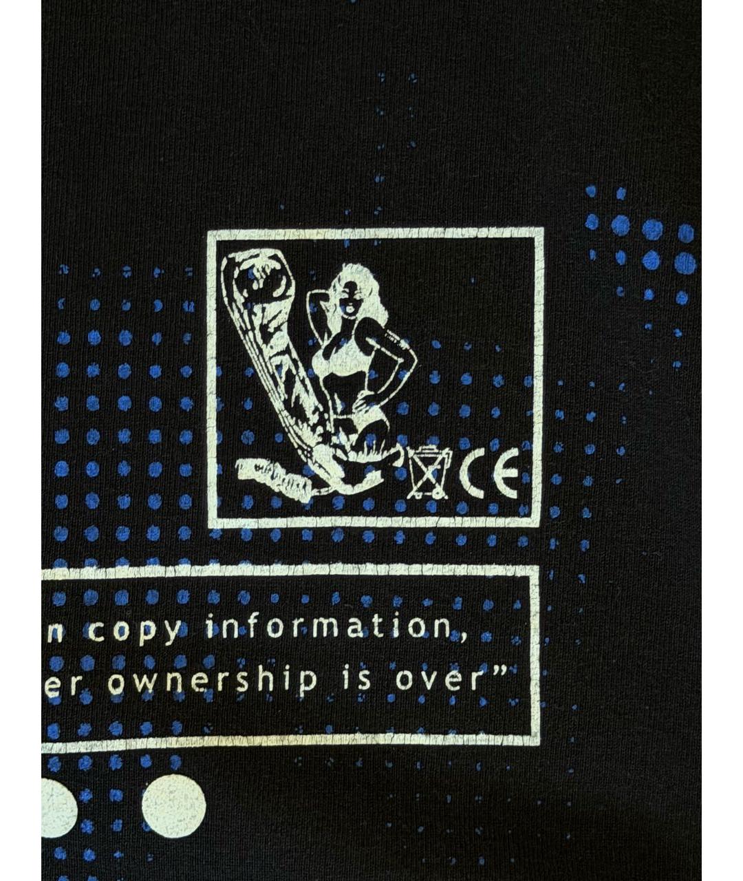 CAV EMPT Черная хлопковая футболка, фото 4