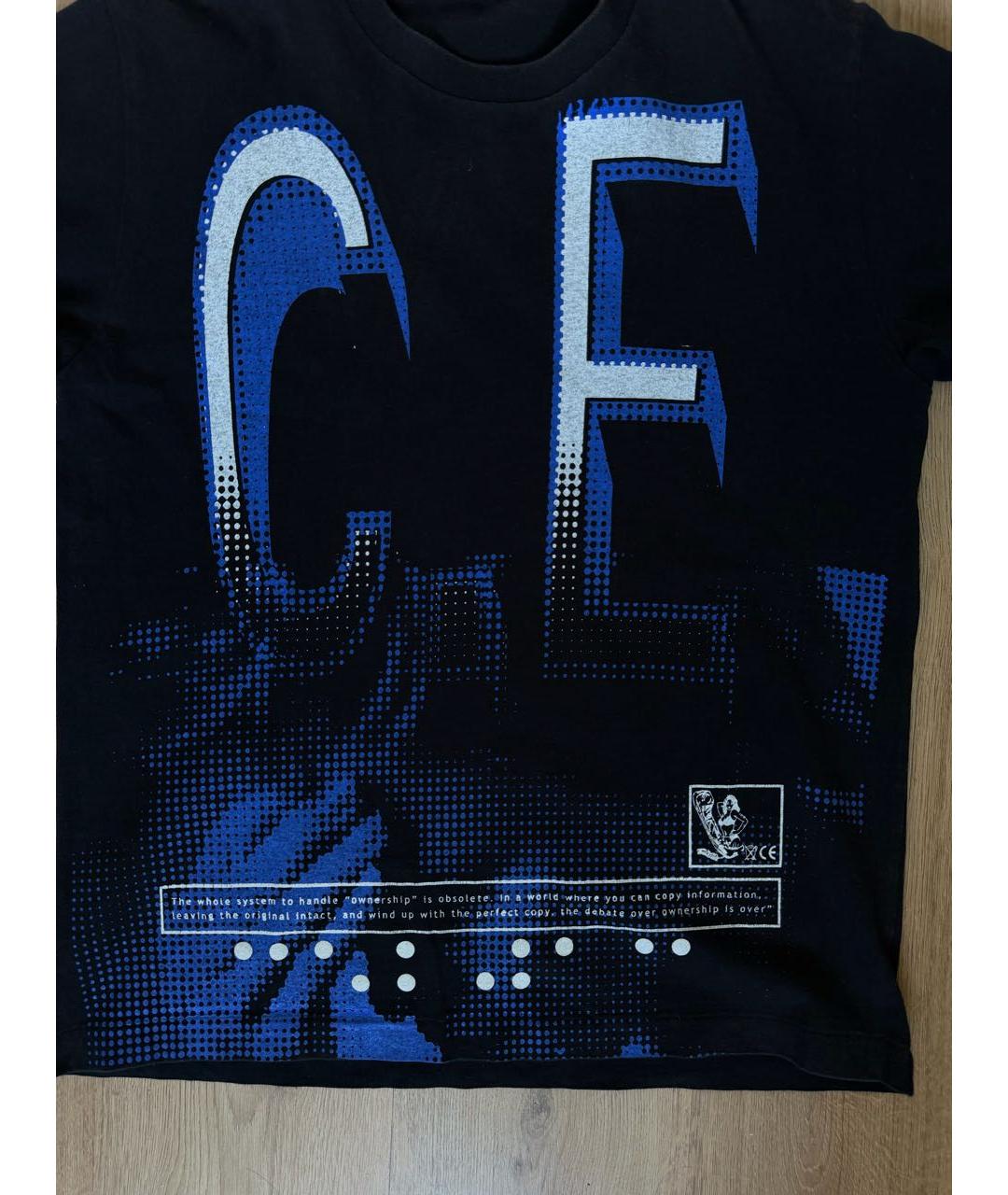 CAV EMPT Черная хлопковая футболка, фото 3