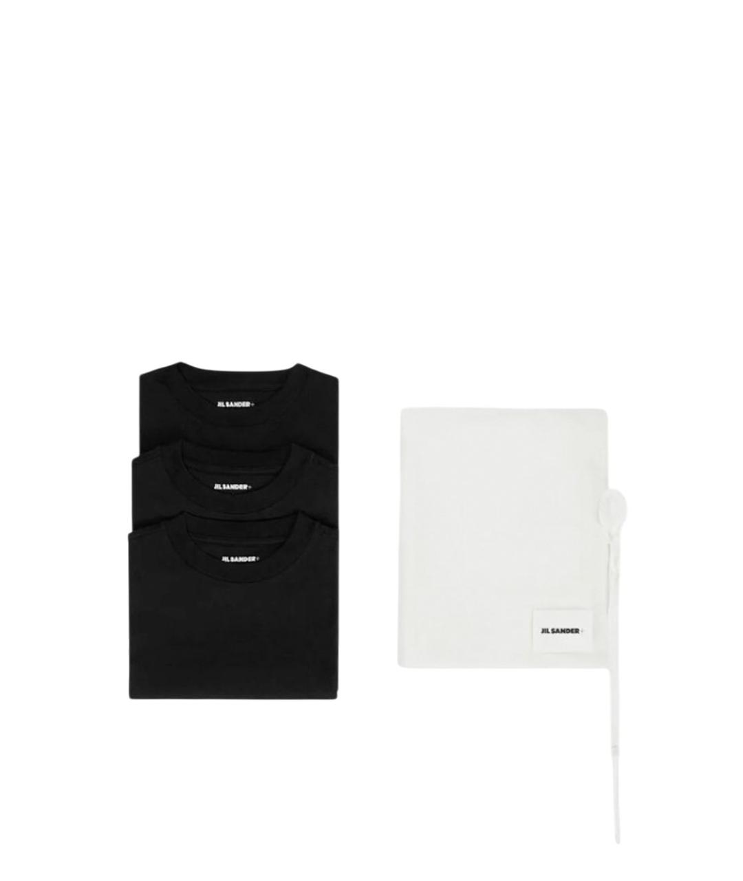 JIL SANDER Черная футболка, фото 1