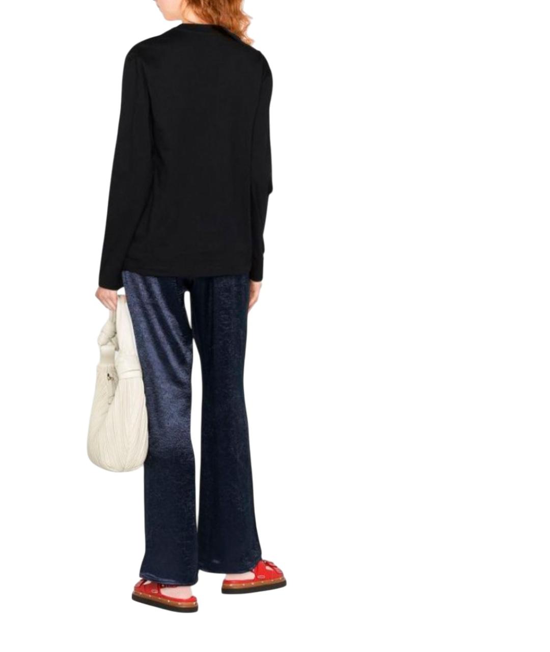 JIL SANDER Черная футболка, фото 3