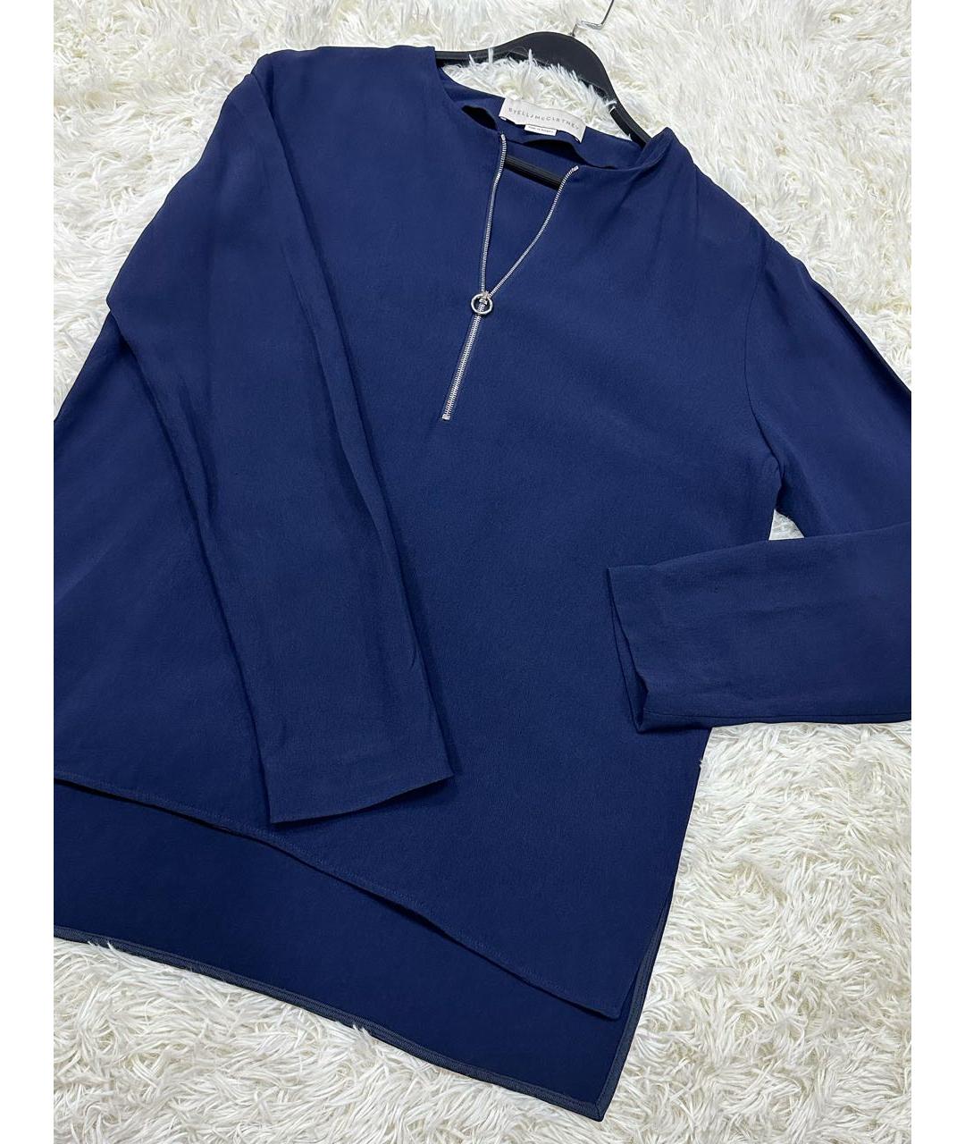 STELLA MCCARTNEY Темно-синяя блузы, фото 2