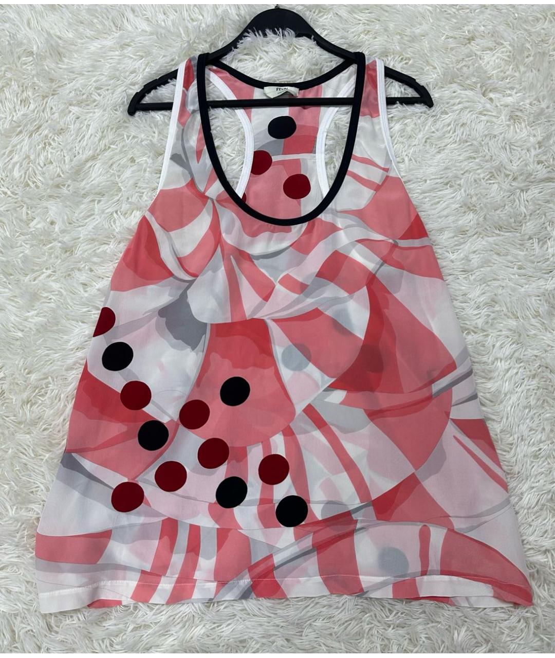 FENDI Мульти блузы, фото 6