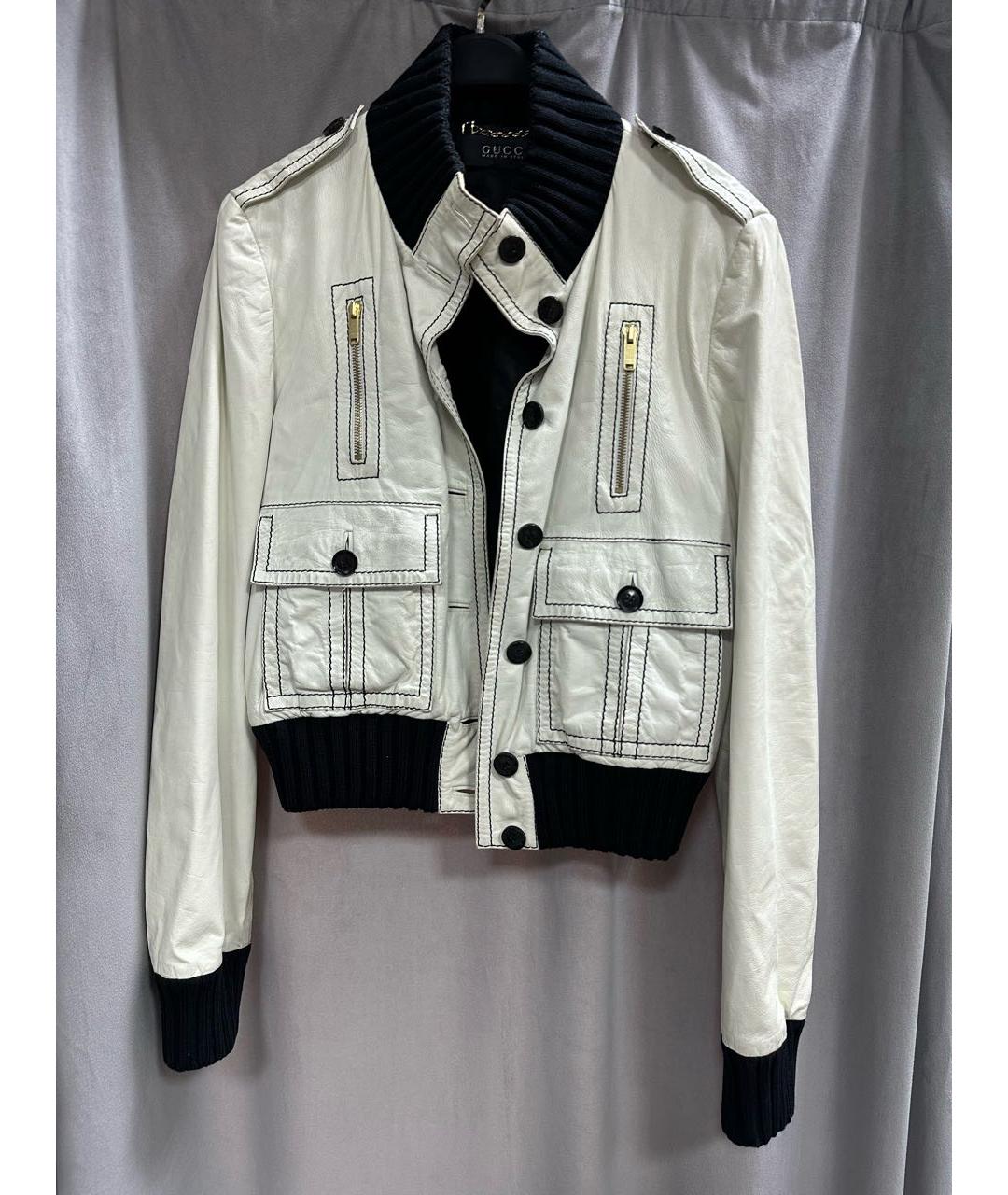 GUCCI Мульти кожаная куртка, фото 8