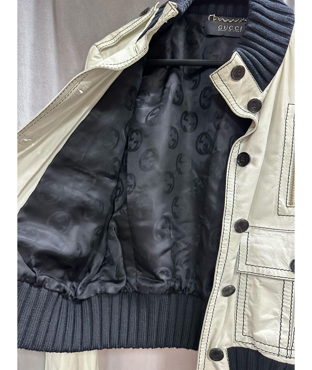 GUCCI Мульти кожаная куртка, фото 3