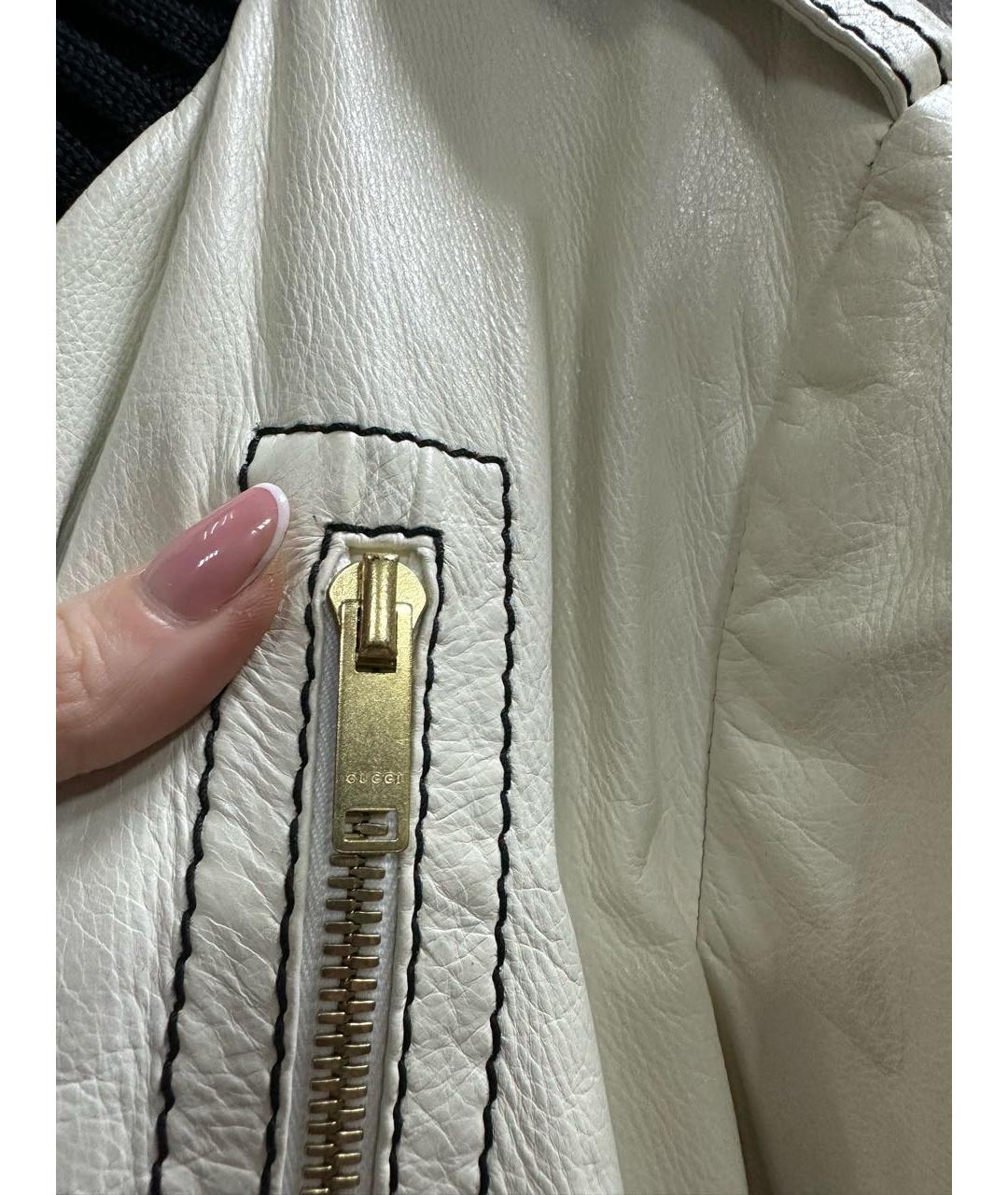 GUCCI Мульти кожаная куртка, фото 6
