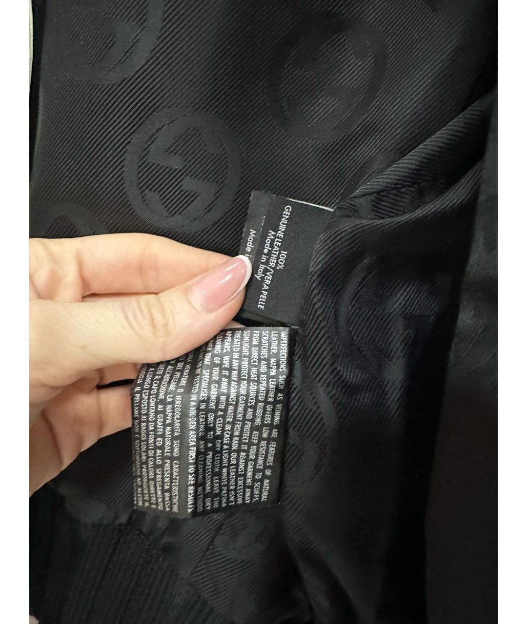 GUCCI Мульти кожаная куртка, фото 4