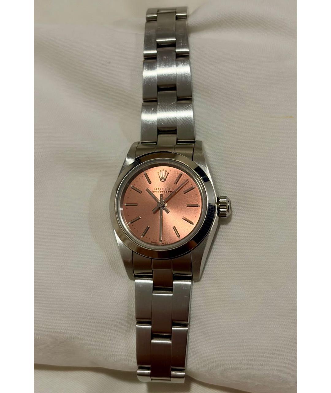 ROLEX Коралловые металлические часы, фото 2
