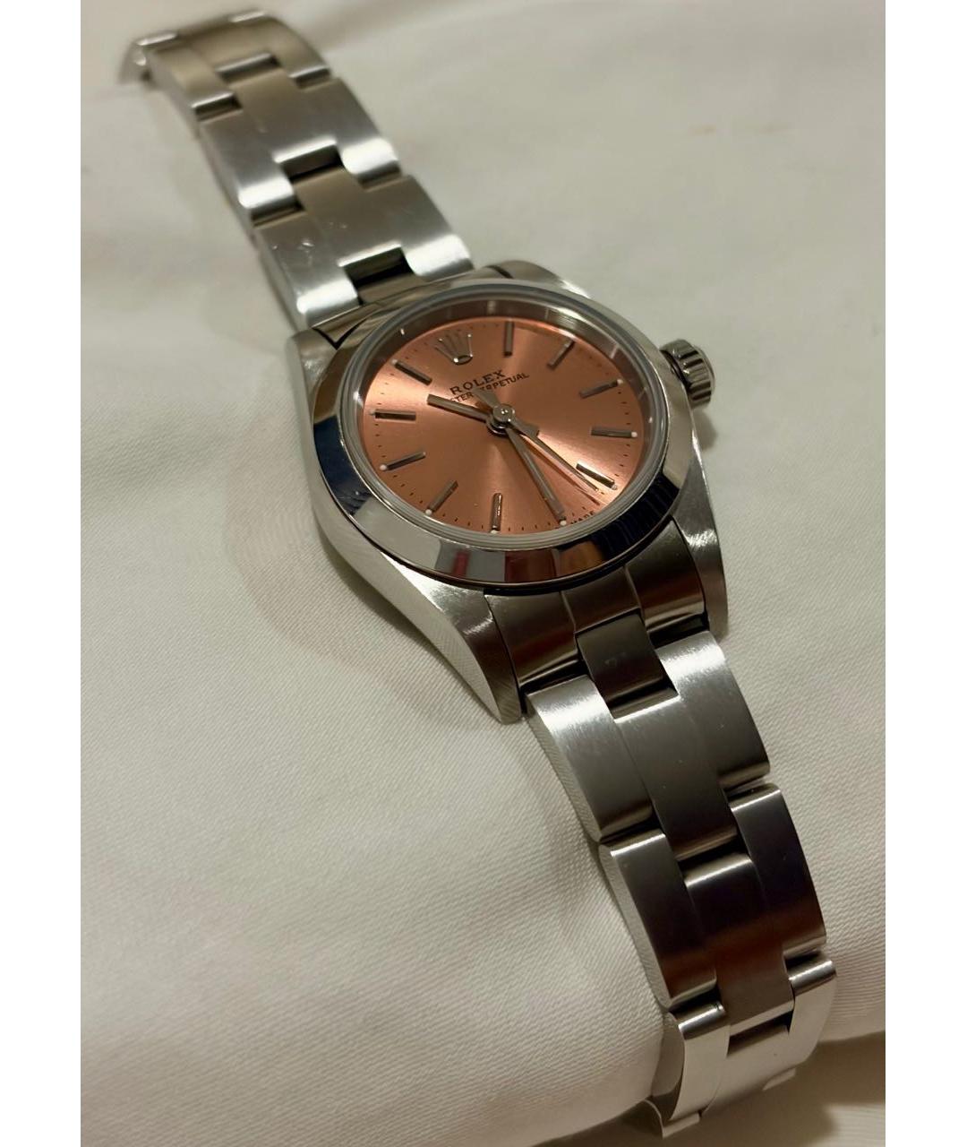 ROLEX Коралловые металлические часы, фото 4