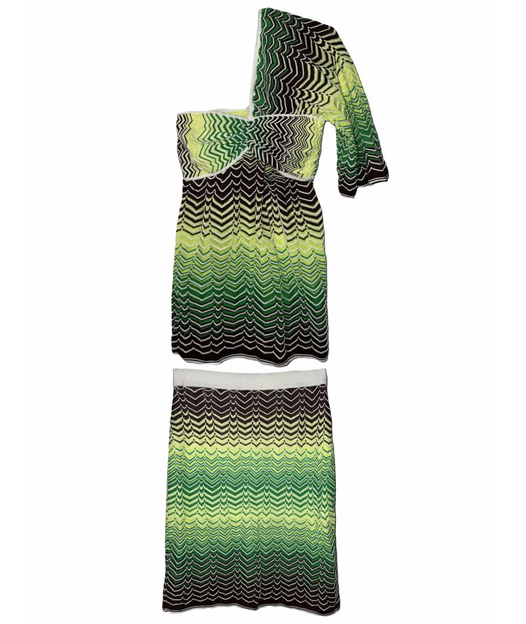 M MISSONI Мульти хлопко-эластановый костюм с юбками, фото 1