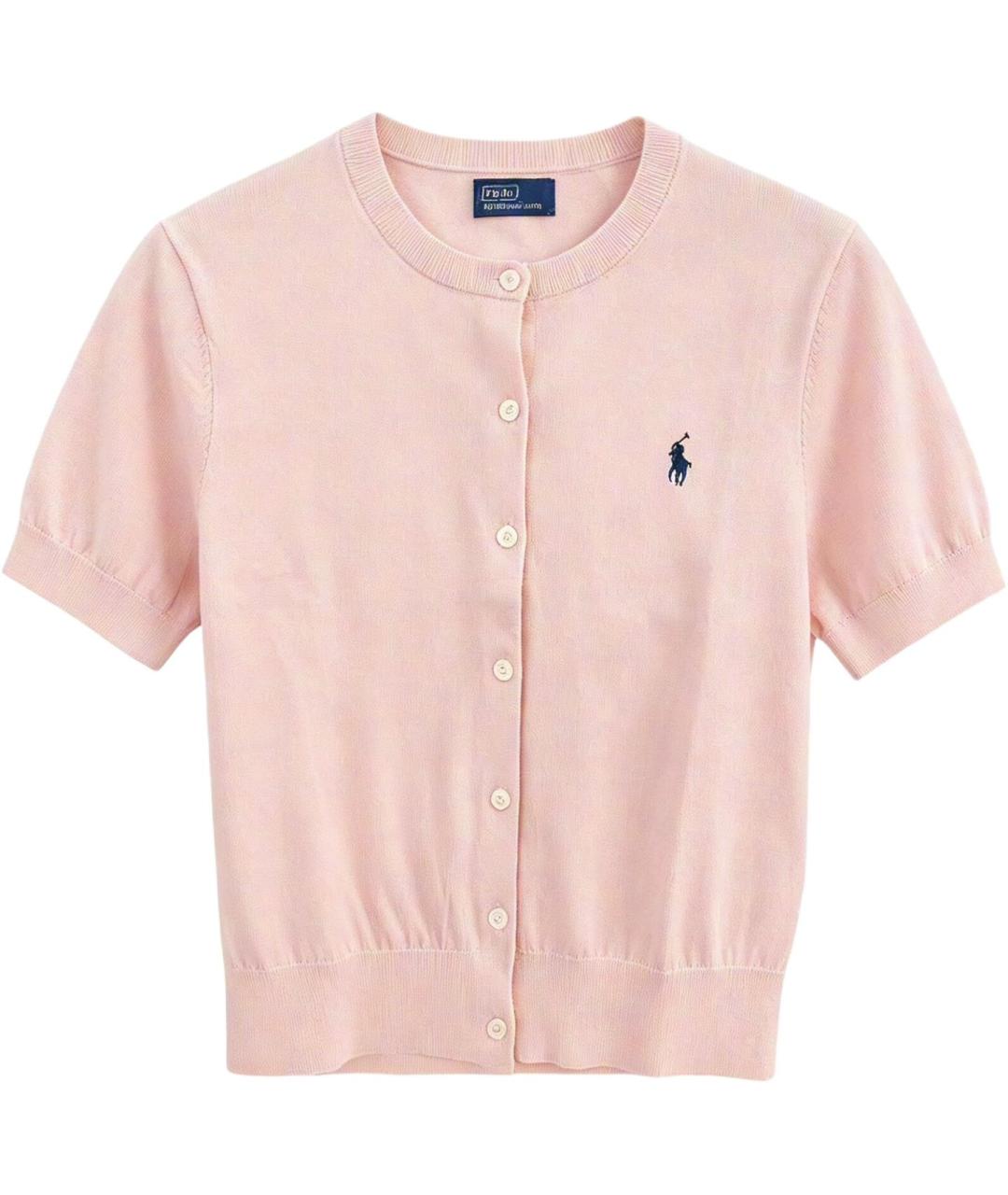 POLO RALPH LAUREN Розовый кардиган, фото 1