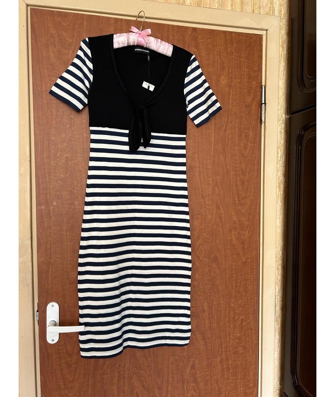 SONIA RYKIEL Мульти хлопковое платье, фото 6