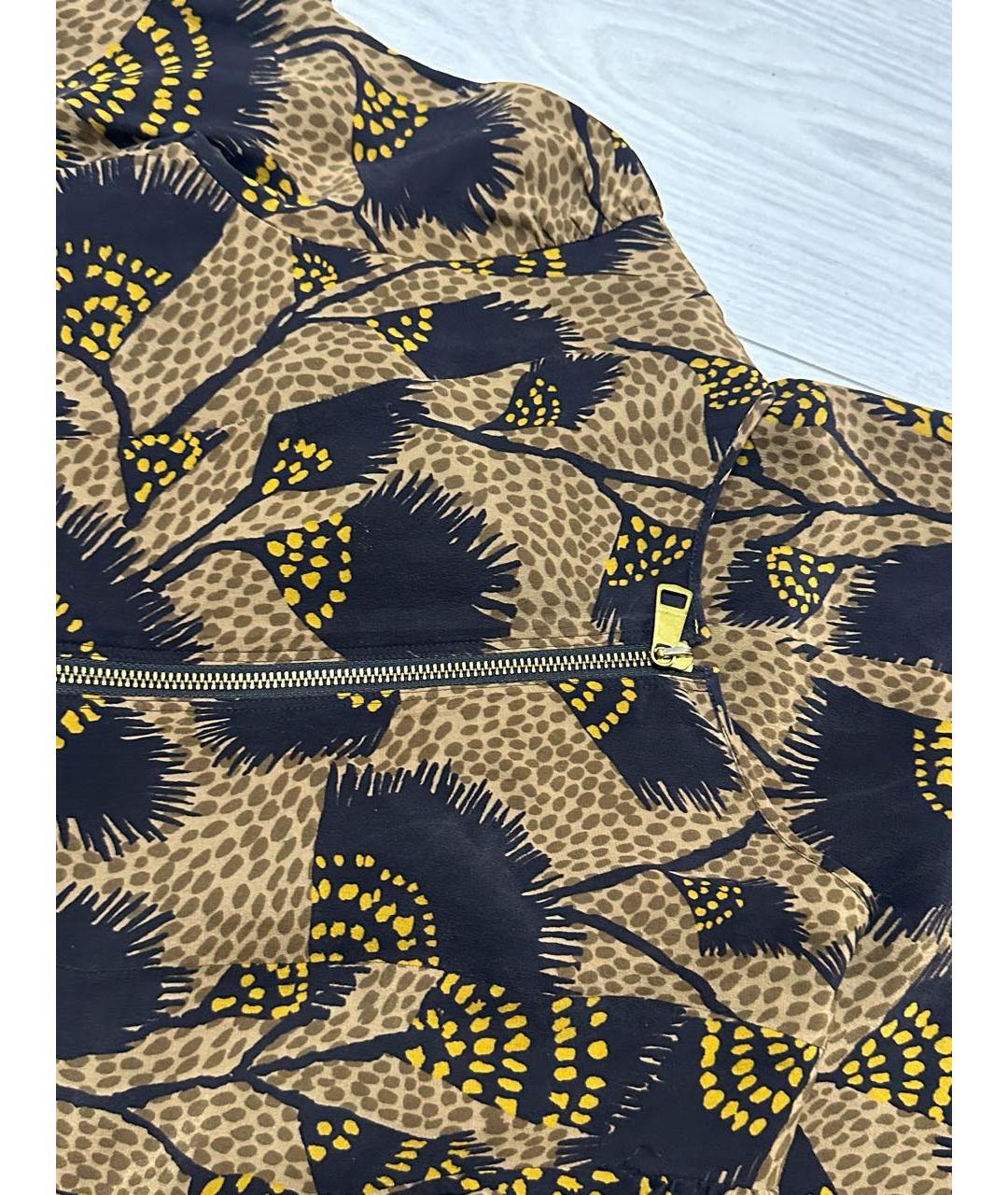BURBERRY Коричневое повседневное платье, фото 4