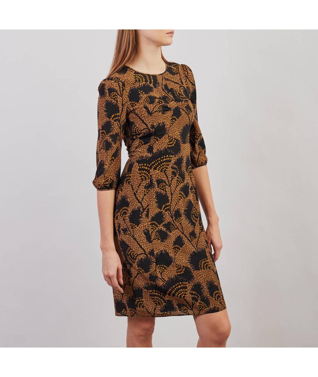 BURBERRY Коричневое повседневное платье, фото 5