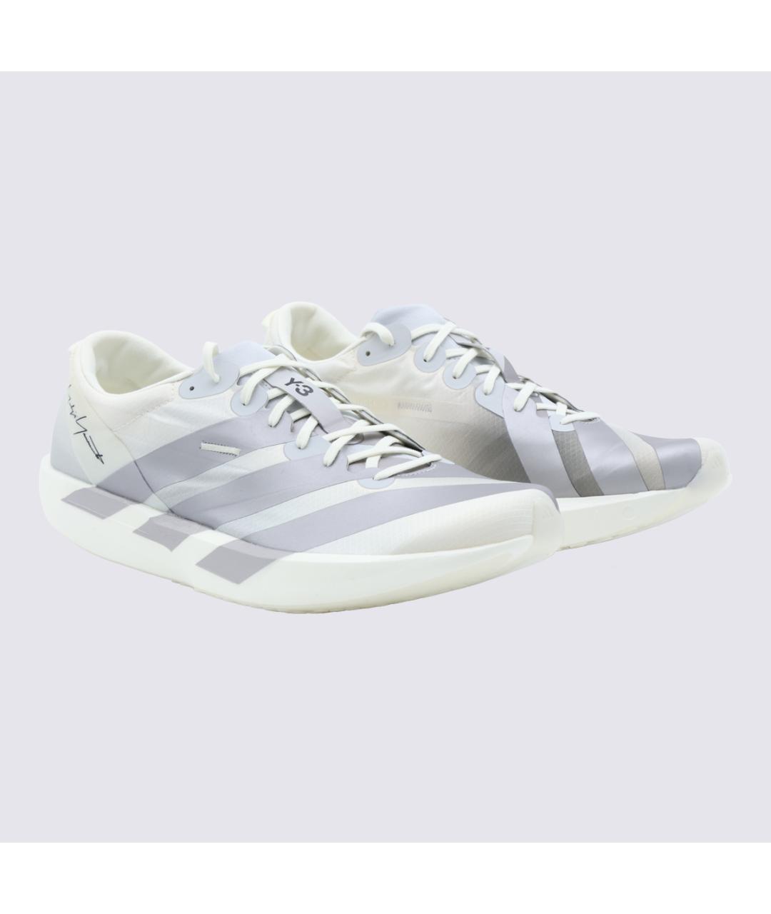 Y-3 Белые низкие кроссовки / кеды, фото 2