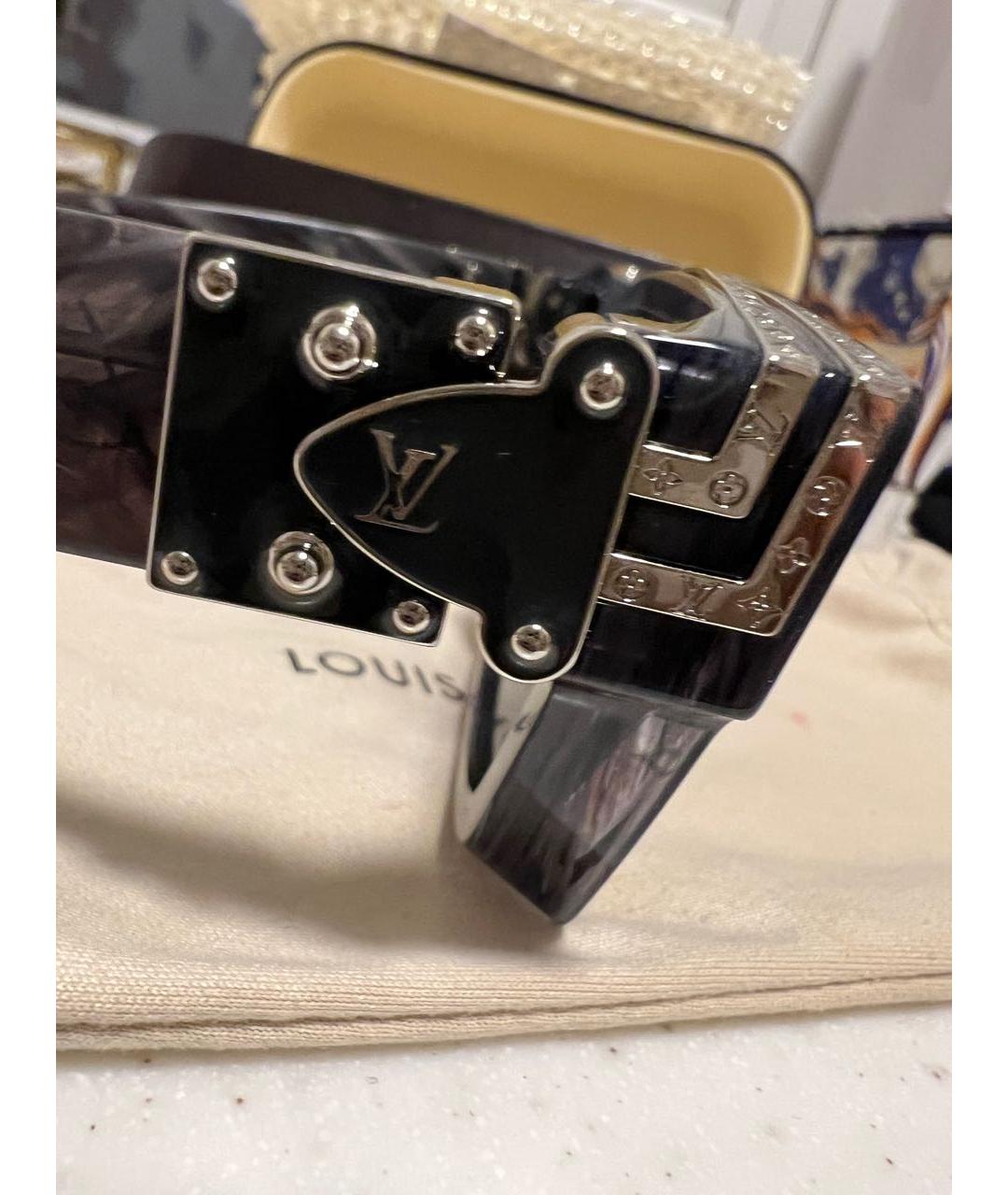 LOUIS VUITTON Серые пластиковые солнцезащитные очки, фото 3