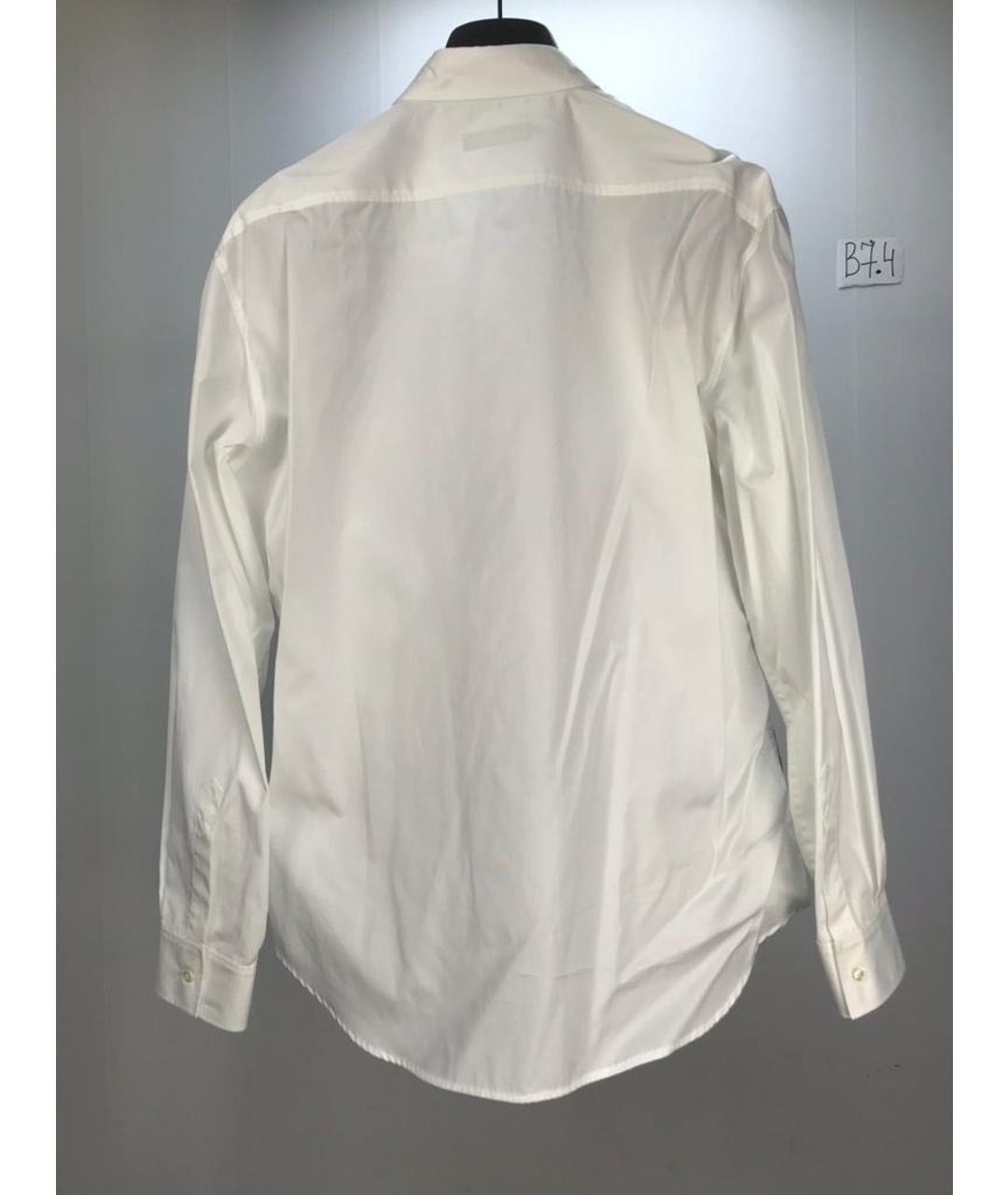 DSQUARED2 Белая хлопковая кэжуал рубашка, фото 2