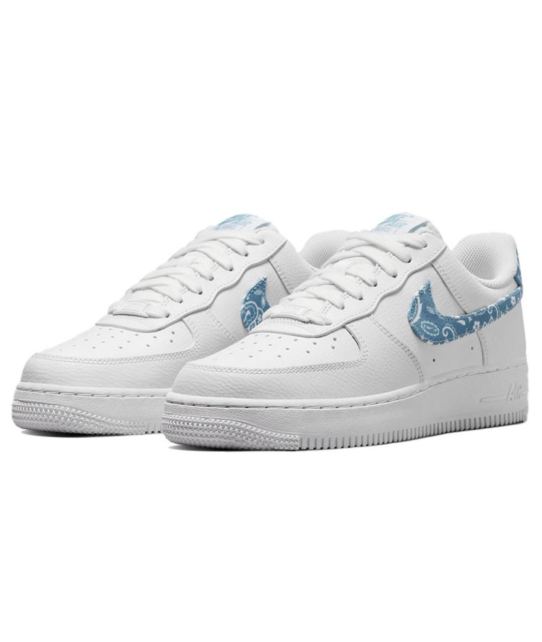 NIKE Белые кожаные кроссовки, фото 3