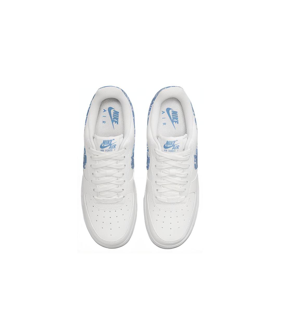 NIKE Белые кожаные кроссовки, фото 4
