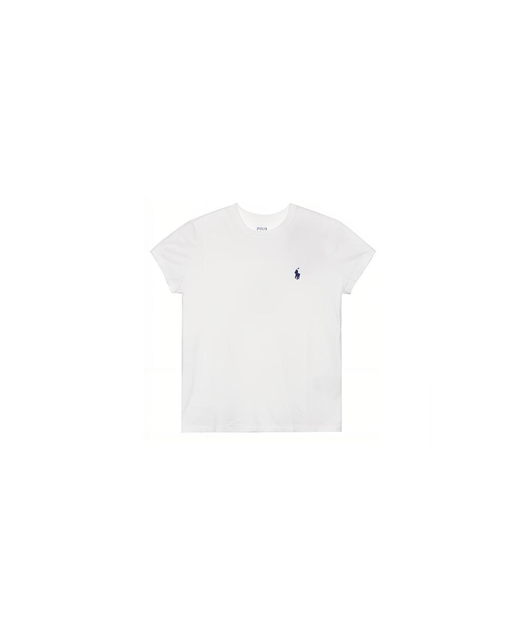 POLO RALPH LAUREN Белая футболка, фото 5