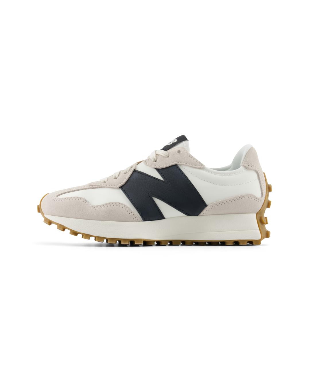 NEW BALANCE Бежевые кожаные кроссовки, фото 5